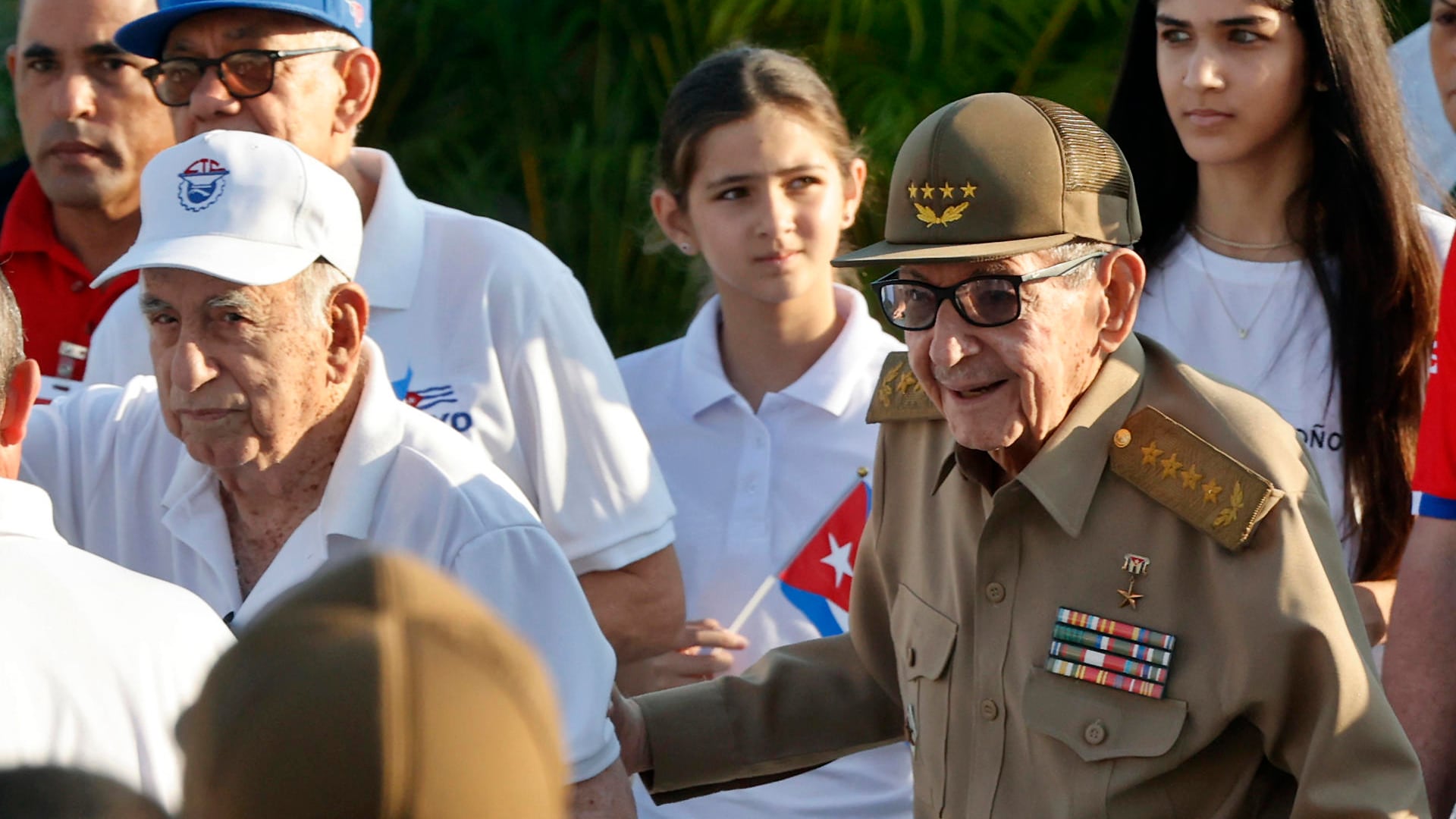 El expresidente de Cuba Raúl Castro