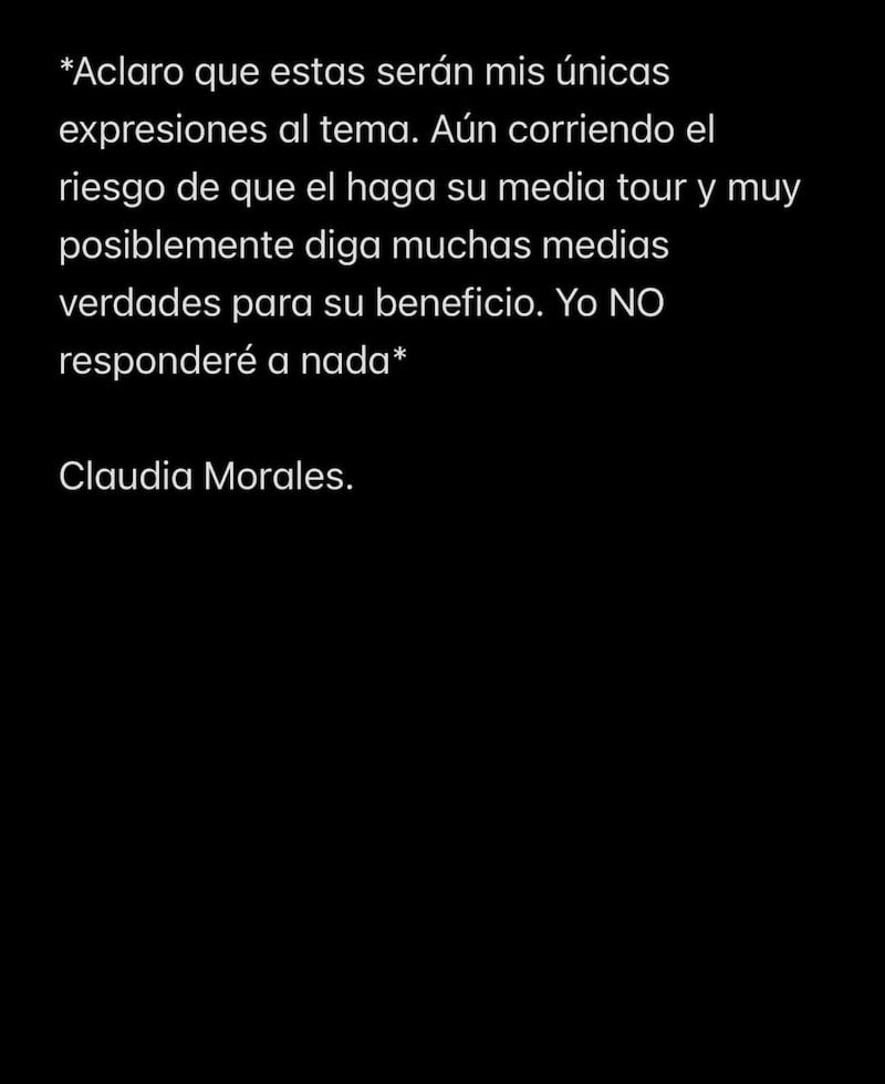 Expresiones Claudia Morales