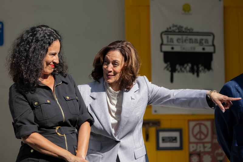 Kamala Harris visita Puerto Rico