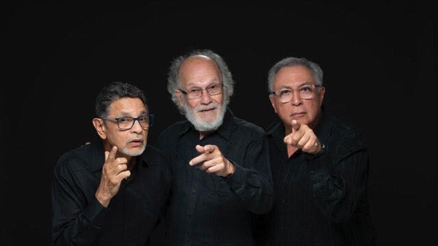 Silverio Pérez, Jacobo Morales y “Sunshine” Logroño.