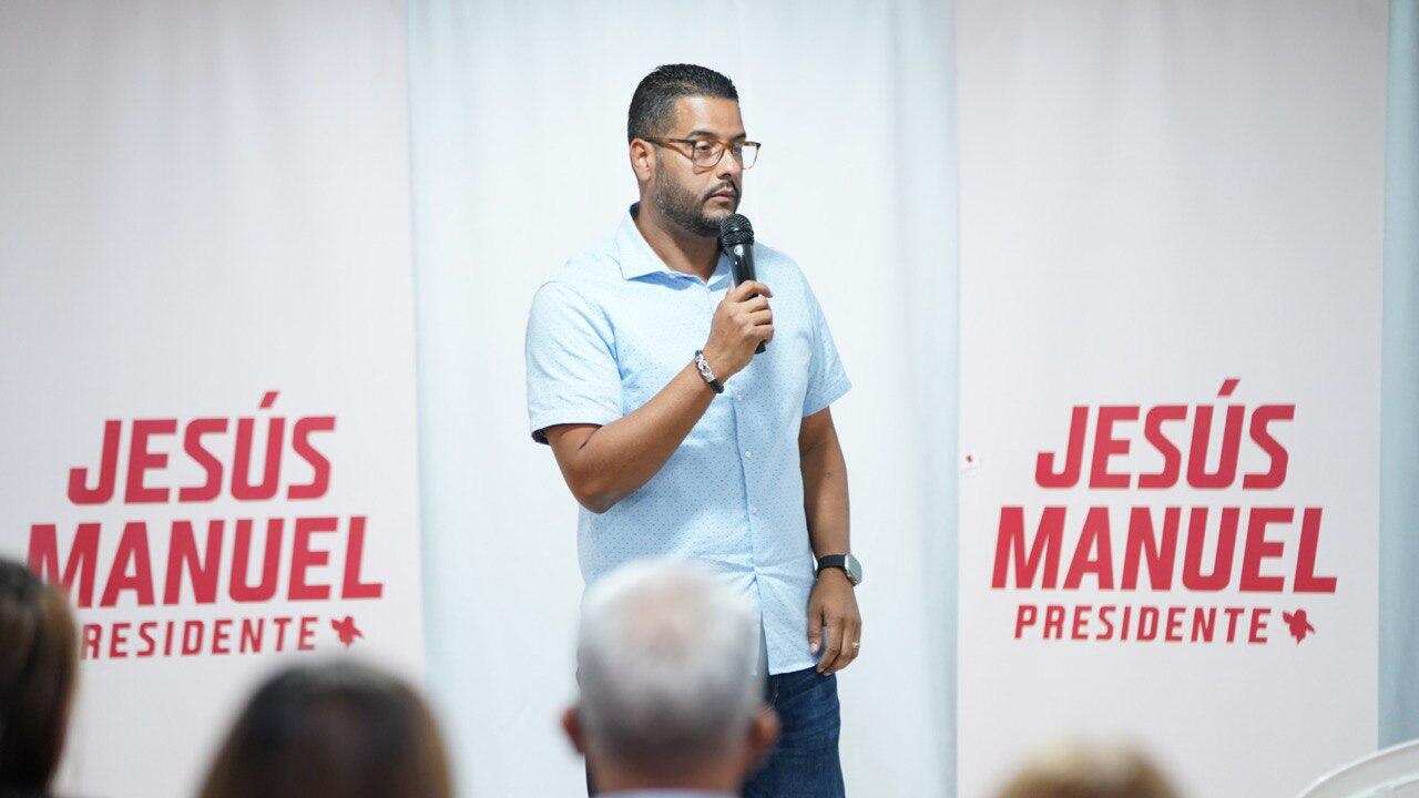 Jesús Manuel Ortiz, candidato a la presidencia del PPD