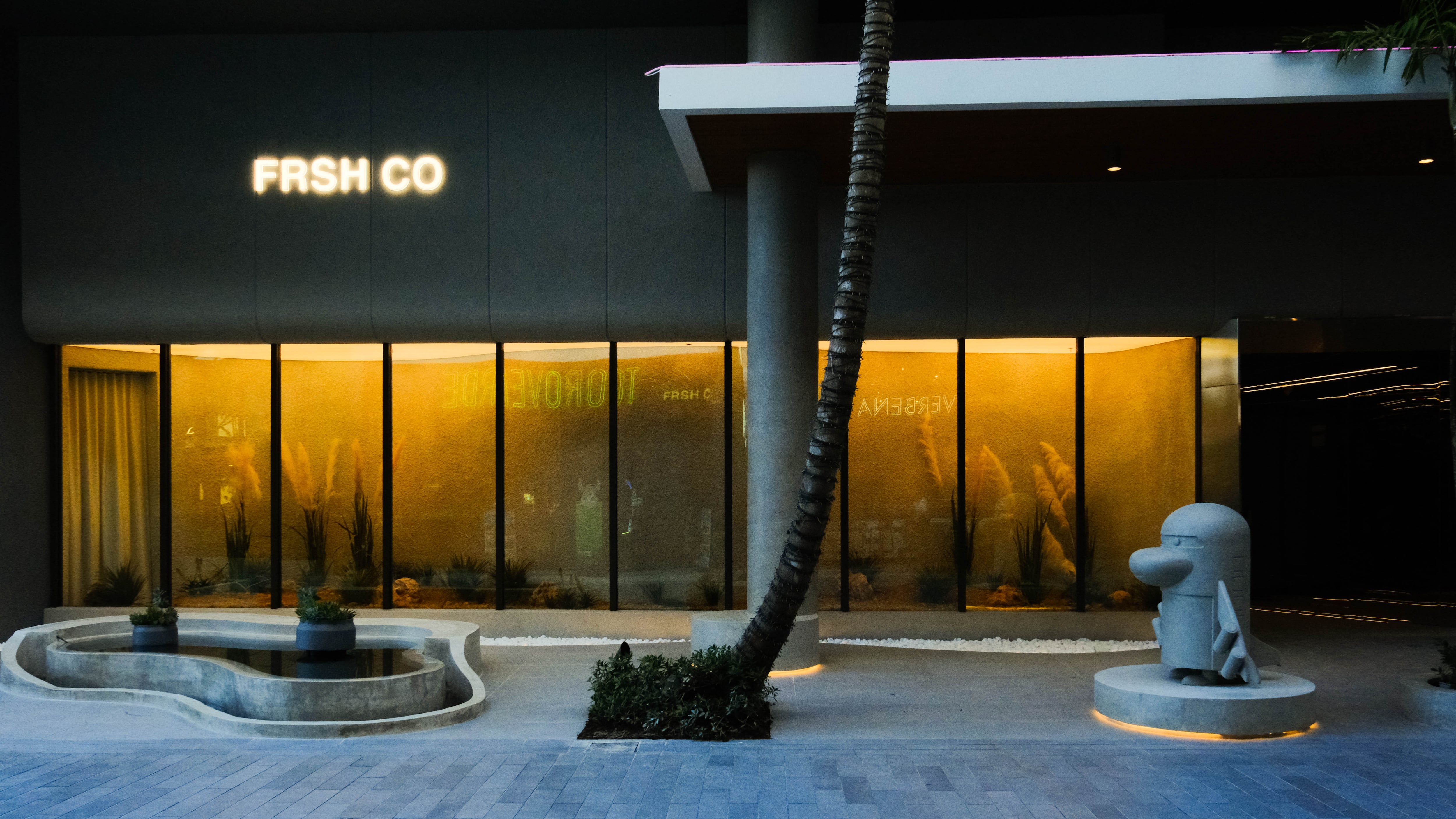 Concepto. El nuevo espacio físico de FRSH Company replica la dinámica conceptual de sus inicios. / suministrada