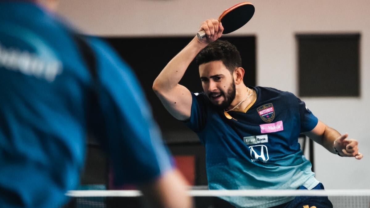 Tenimesista olímpico Brian Afanador.