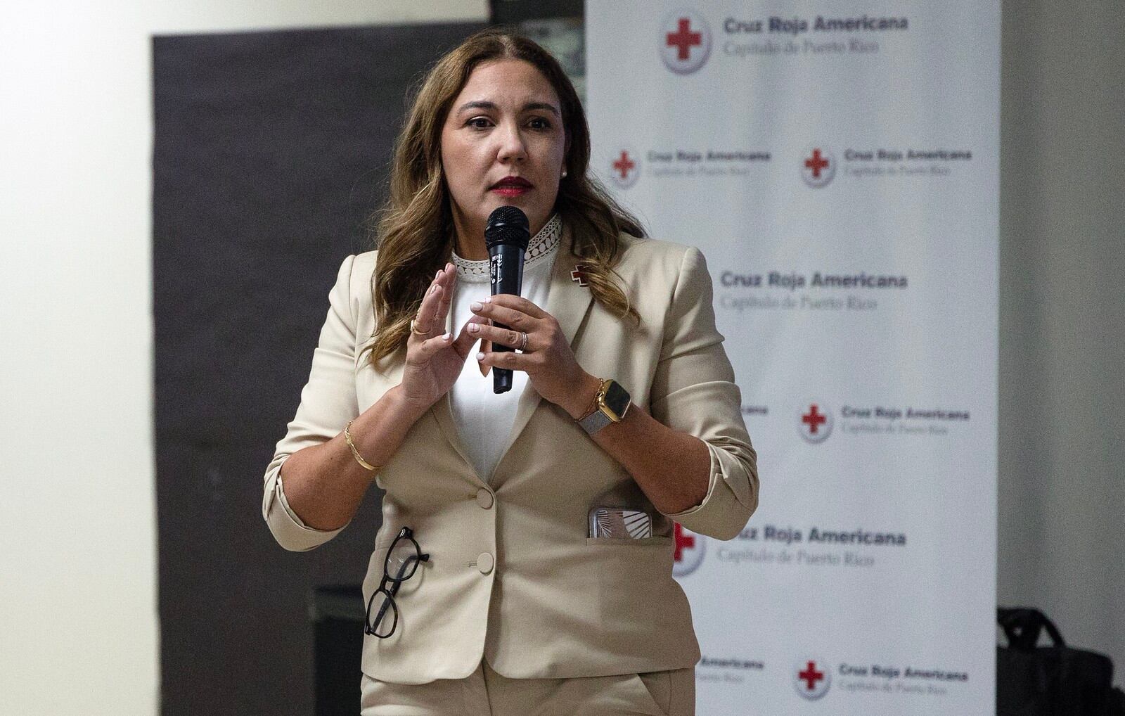 Lee Vanessa Feliciano, ejecutiva regional de la Cruz Roja Americana de Puerto Rico y las Islas Vírgenes estadounidenses.
Suministrada