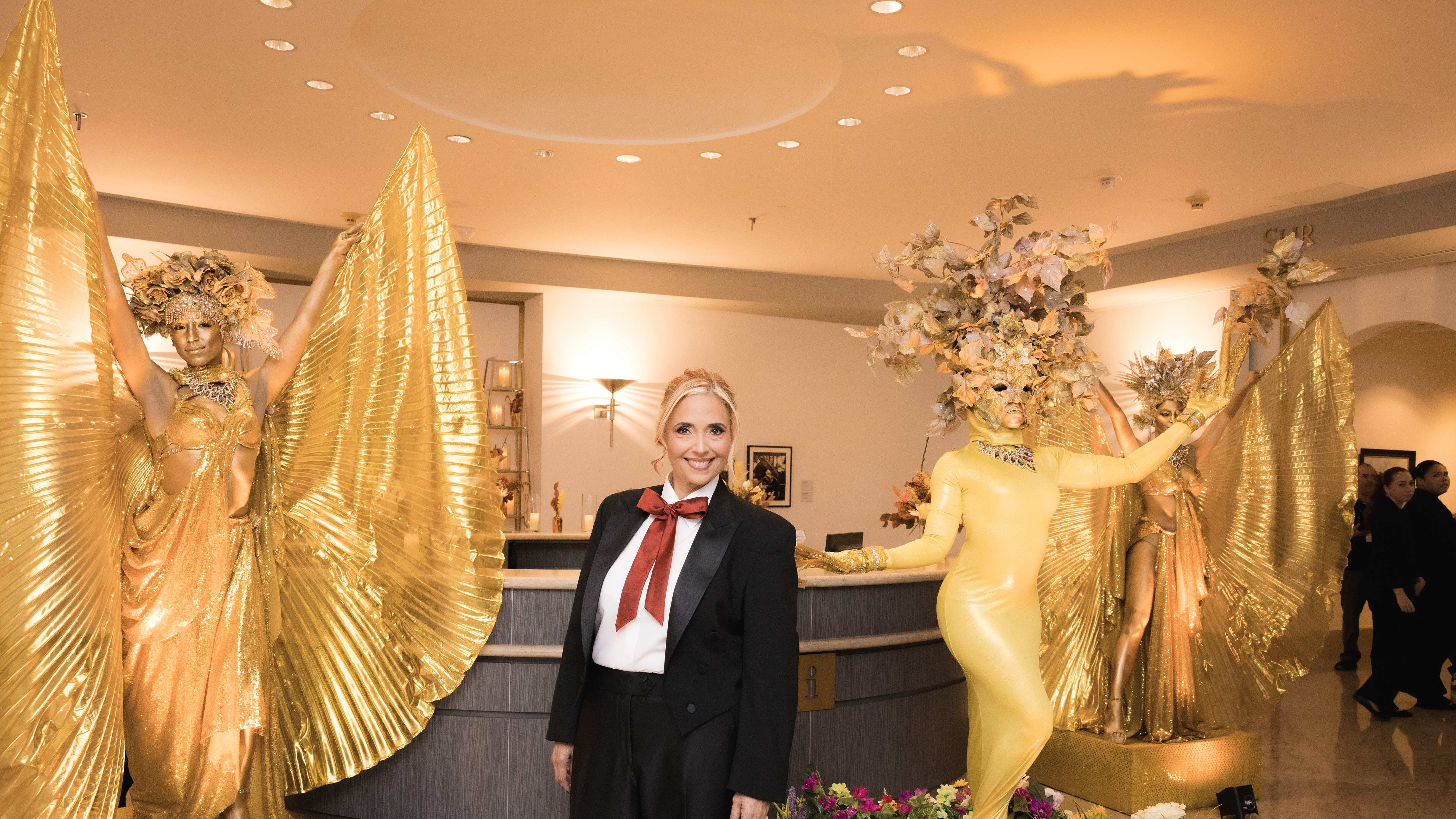 Chef Marisoll en el Museo de Arte de Puerto Rico.