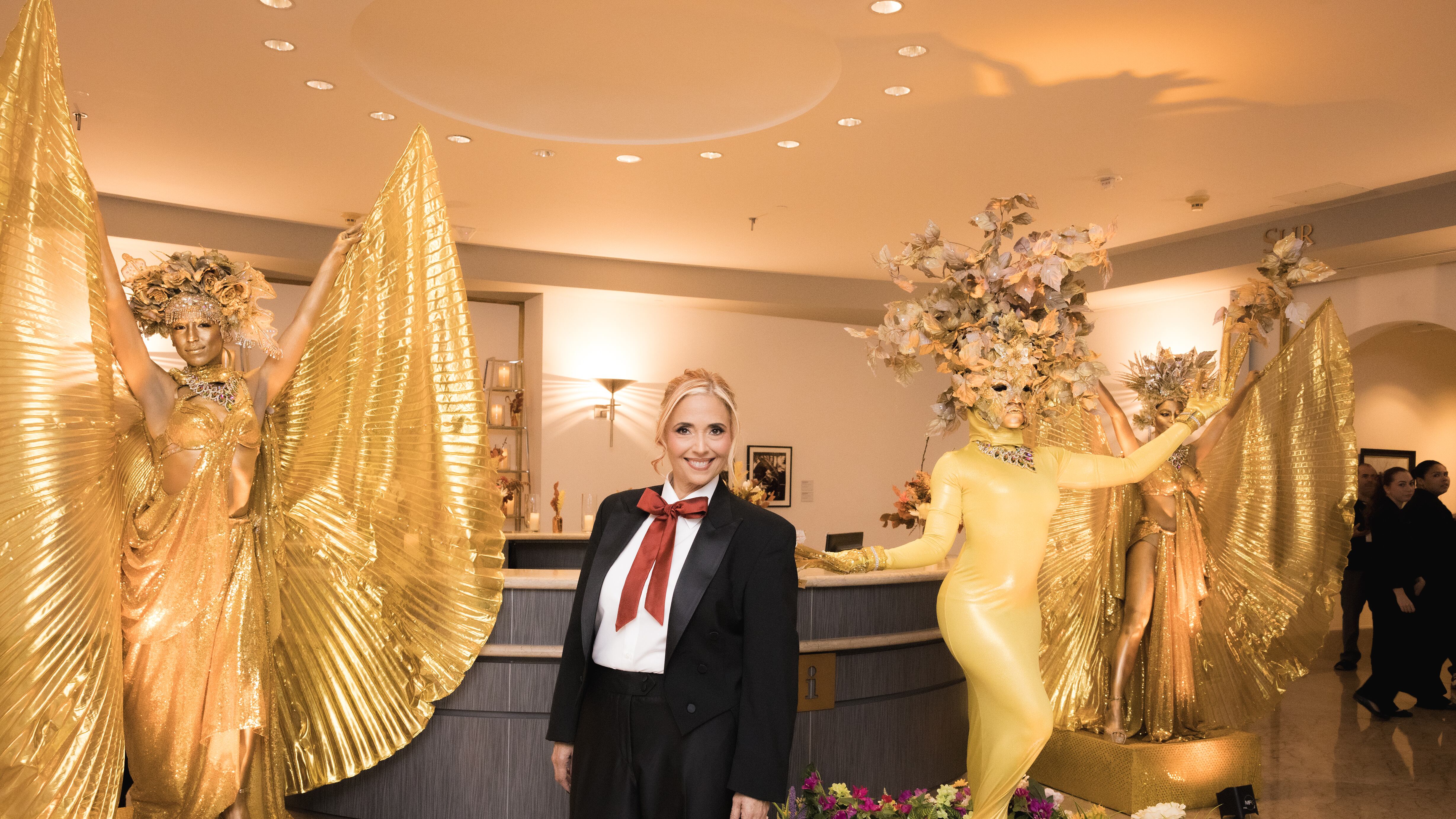 Chef Marisoll en el Museo de Arte de Puerto Rico.