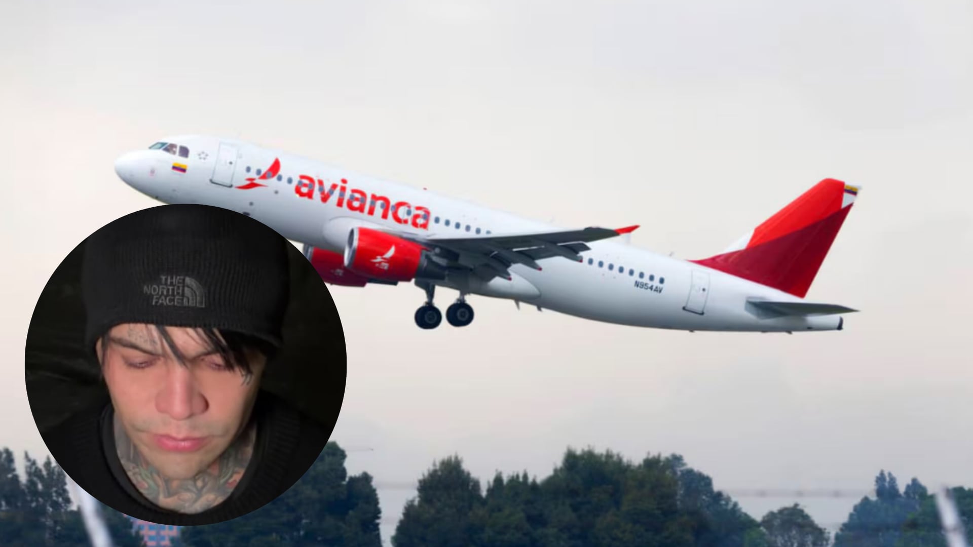 Yeferson Cossio le respondió a Avianca tras broma química en vuelo a Madrid