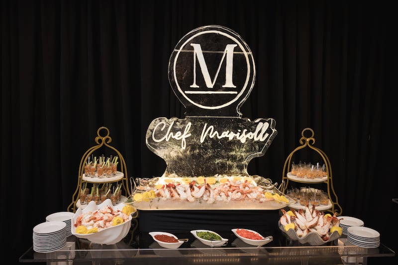 Chef Marisoll en el Museo de Arte de Puerto Rico.