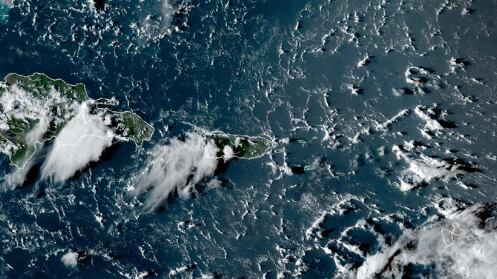 Polvo del Sahara llega a la región de Puerto Rico.