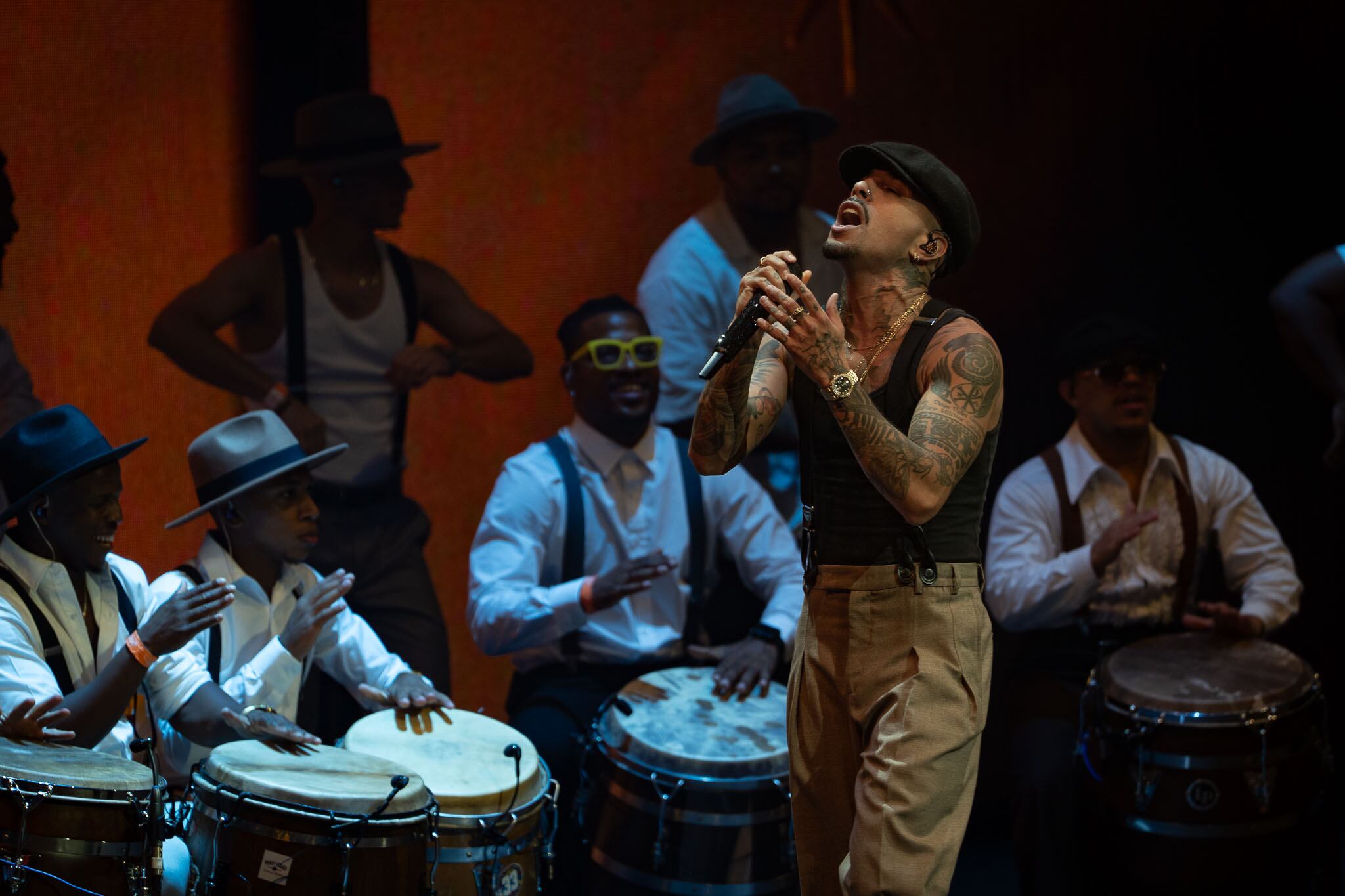 El exponente urbano se presentó en el Coliseo de Puerto Rico, José Miguel Agrelot.