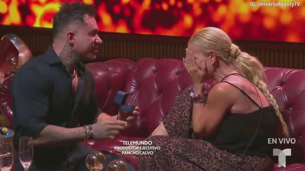 Bruno le pide matrimonio a Niurka en "LCDLF All Stars".