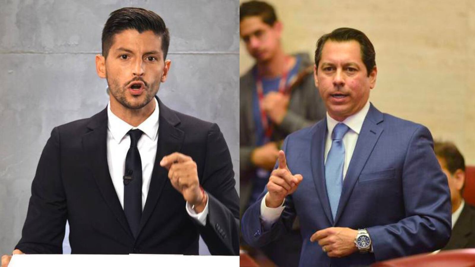 Manuel Natal y Juan Dalmau