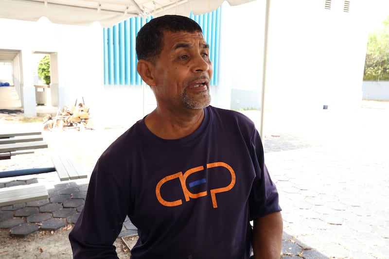 Rubén Vargas, empleado de la Autoridad de Edificios Públicos.