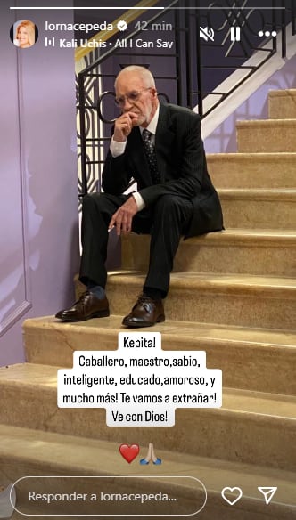 Foto: Instagram @lornacepeda