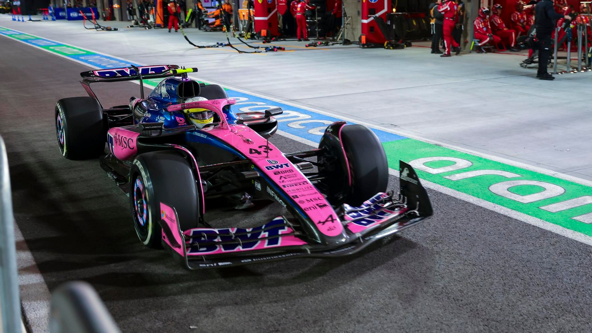 Franco Colapinto: "Estoy emocionado por apretarle al coche y ver en qué punto estamos"