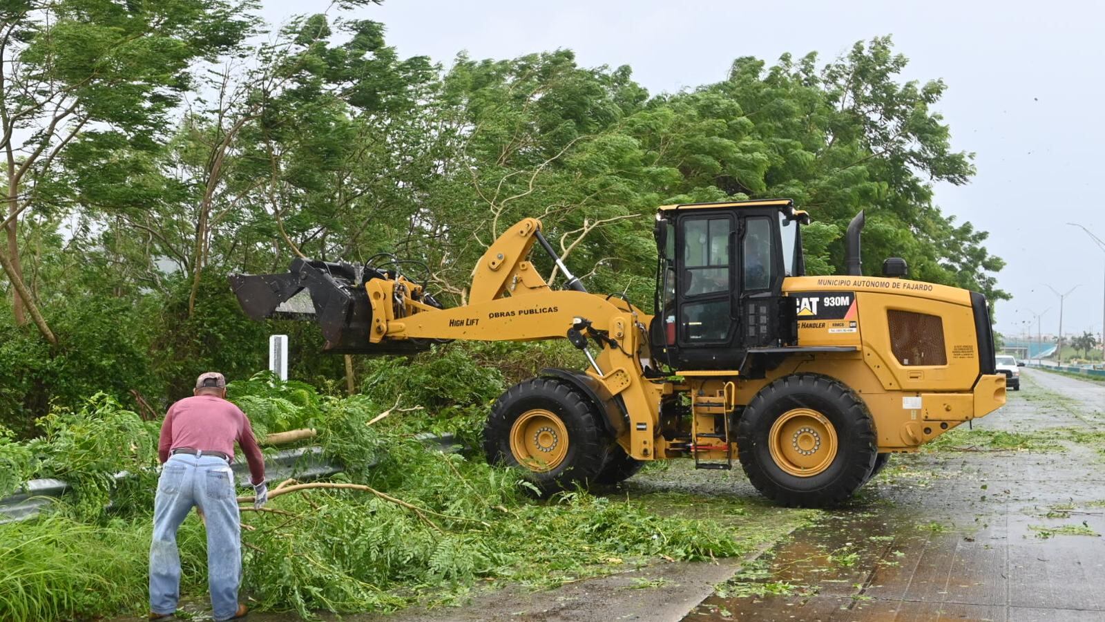Carreteras cerradas por paso de la tormenta tropical Ernesto