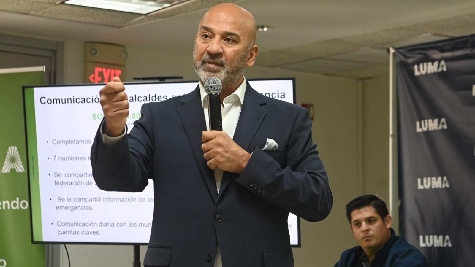 Juan Saca, presidente de LUMA Energy