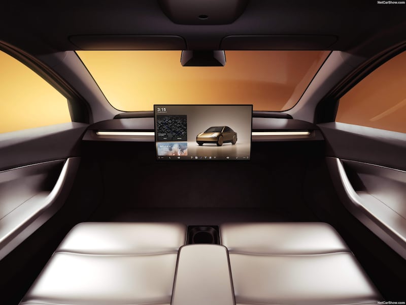 El Cybercab, robotaxi sin volante ni pedales.