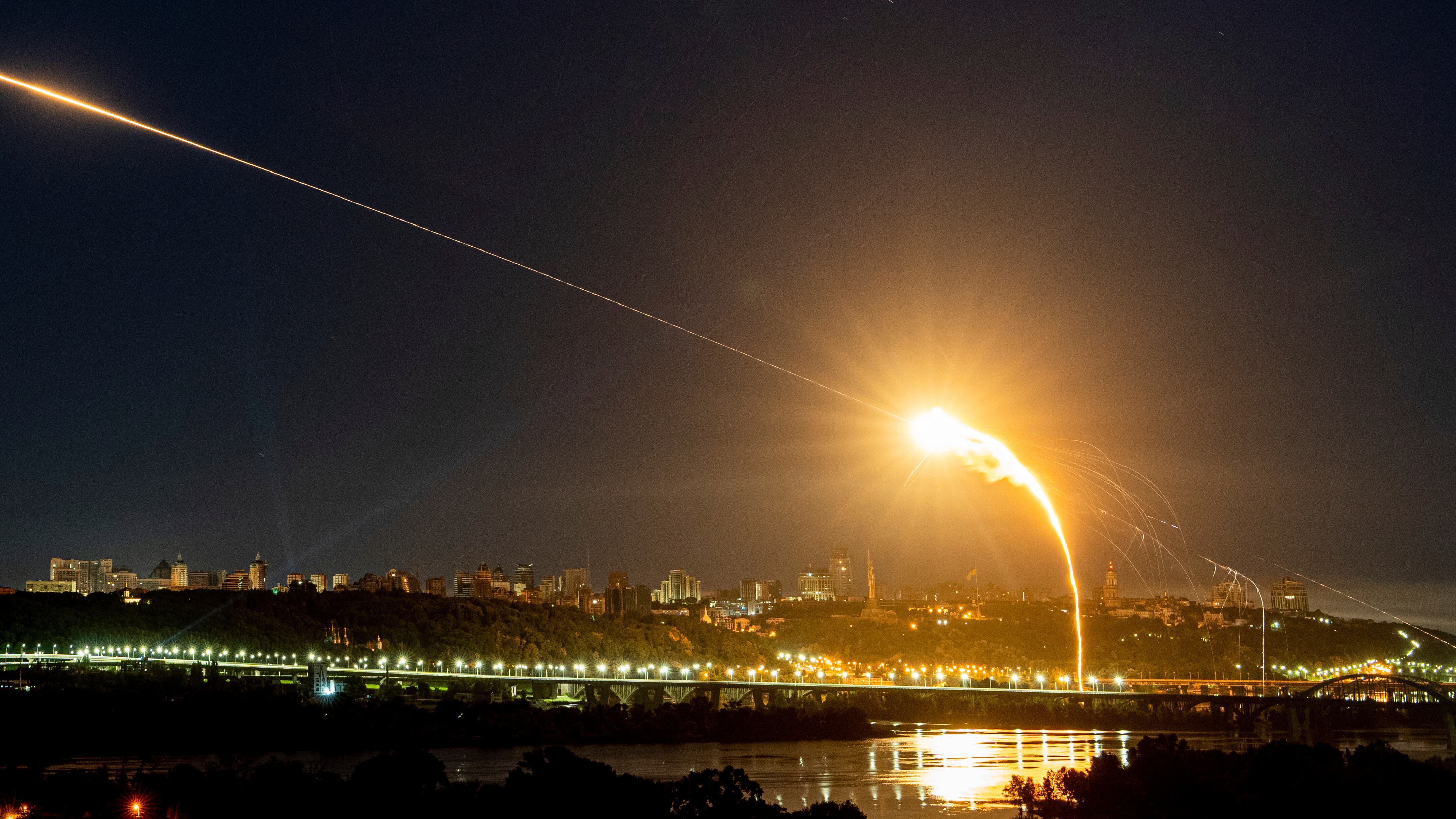 Rusia lanzó su tercer ataque balístico contra Kiev en menos de 24 horas