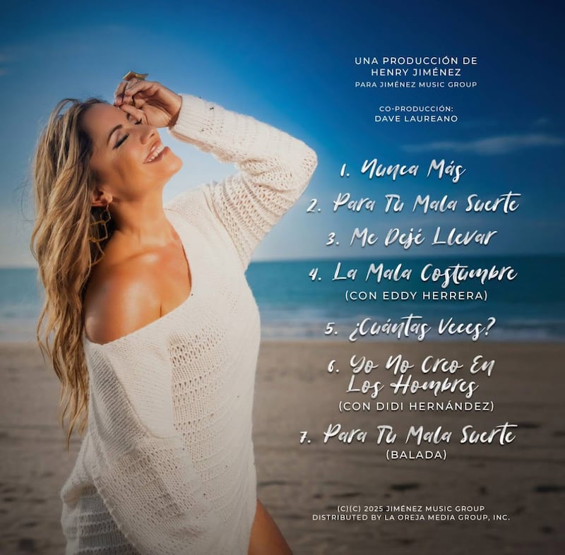 Temas del nuevo disco de Melina León.