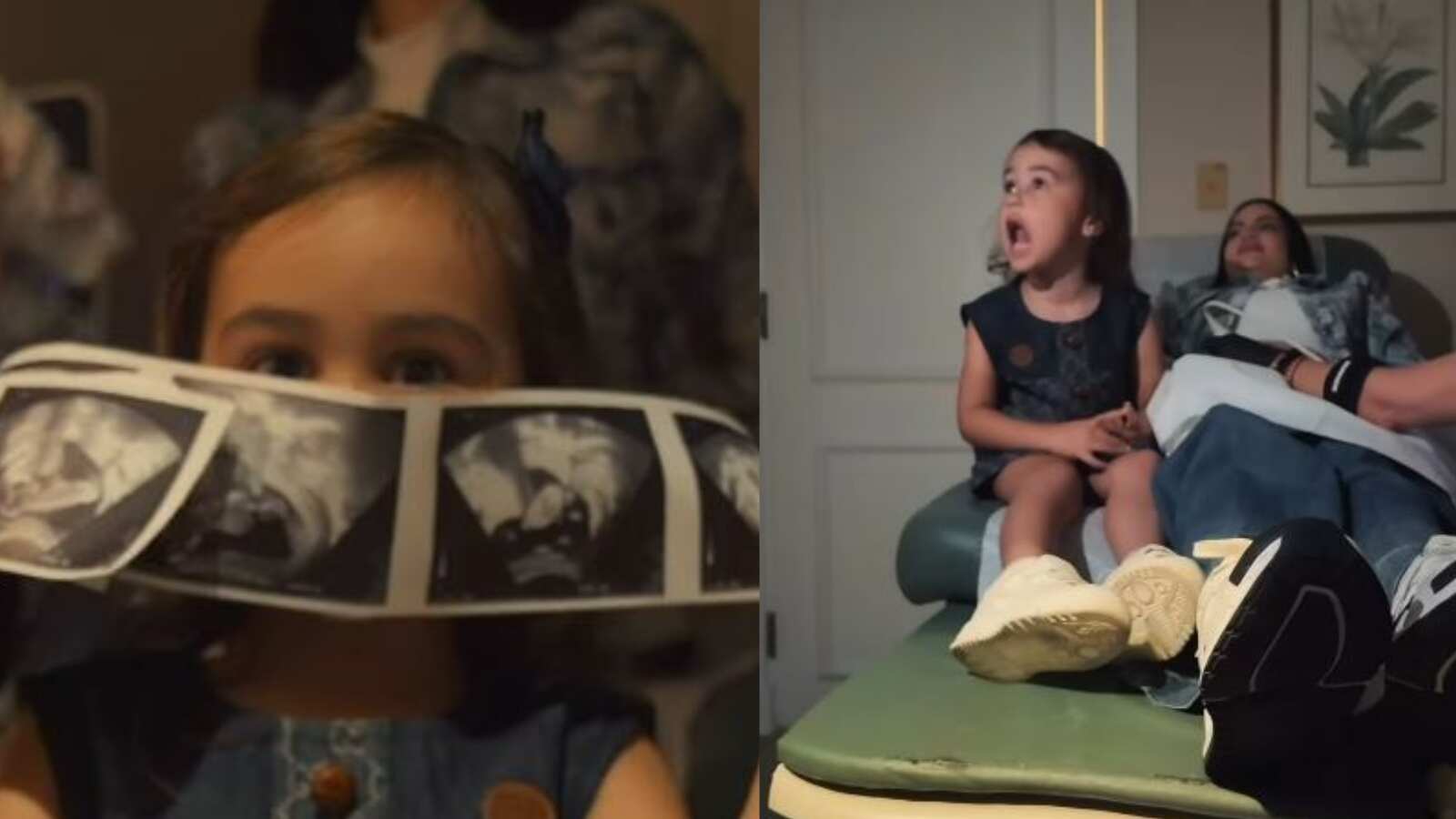 Hija de Natti Natasha y Raphy Pina emocionada al ver ultrasonido del nuevo bebé