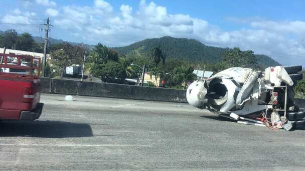 Accidente en la PR-30.