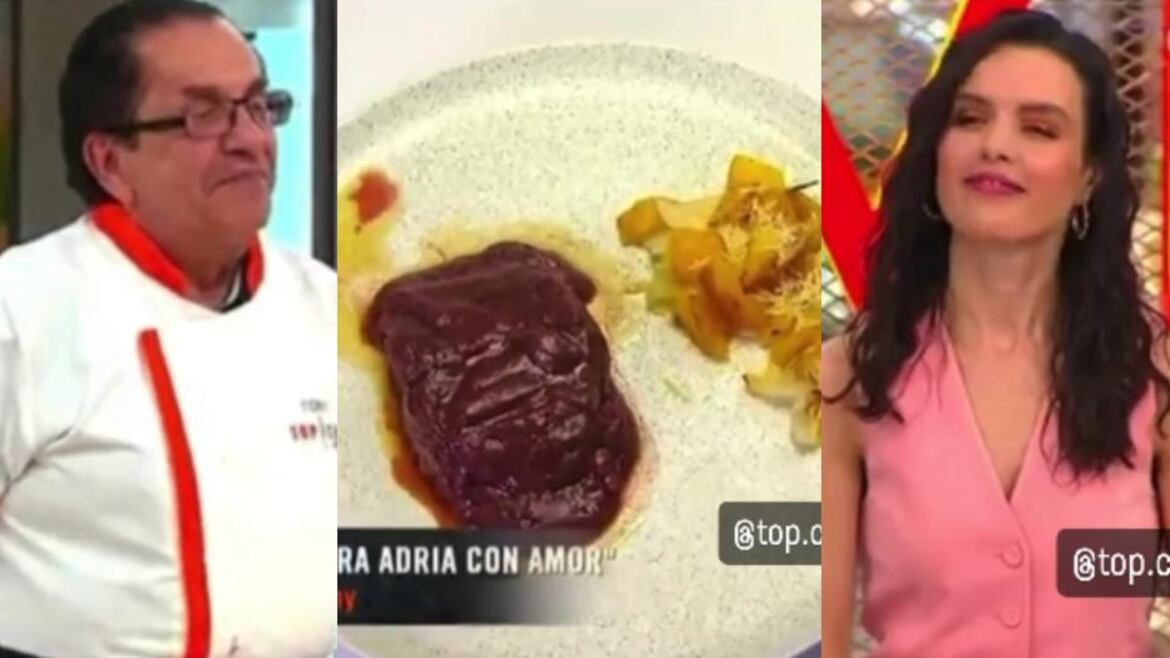 Tony Balardi y la chef Adria Marina.