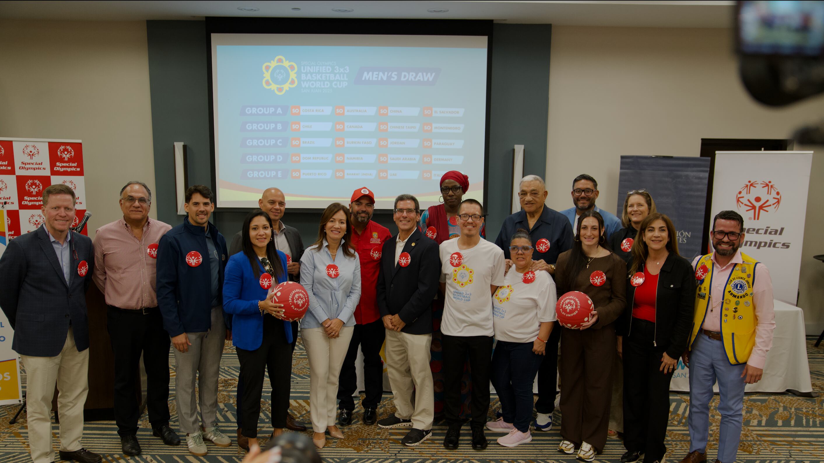 Special Olympics Puerto Rico celebró la Ceremonia Oficial de Sorteo para la Copa