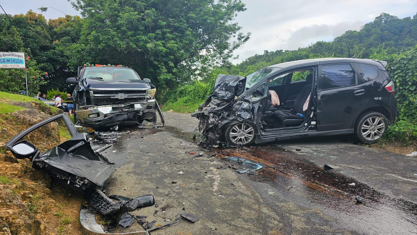 Accidente en Camuy