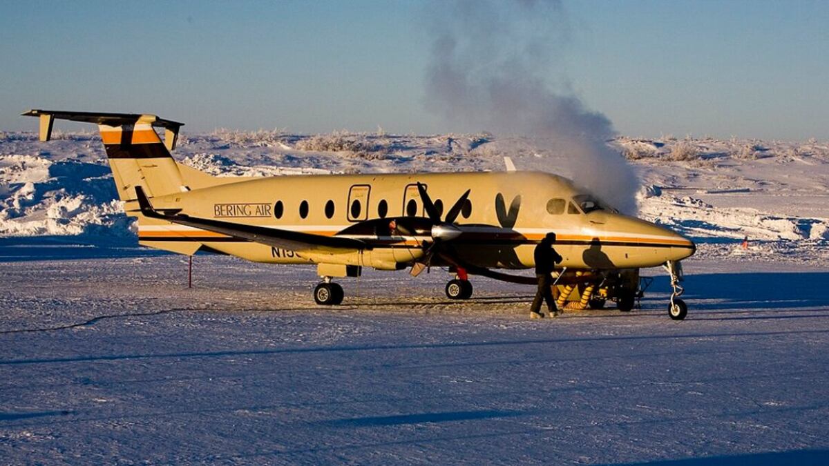 Avión de Bering Air.