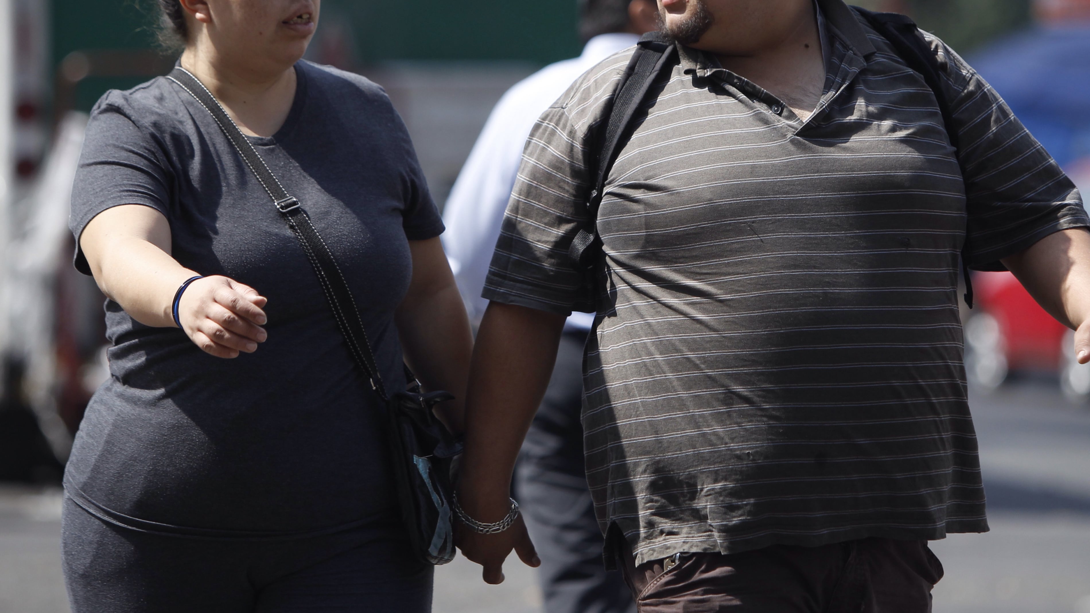 Personas con obesidad en la ciudad de México. EFE/Sáshenka Gutiérrez