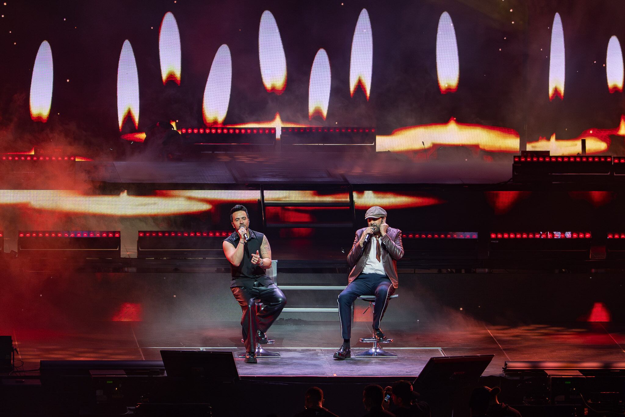 Concierto de Luis Fonsi en el Coliseo de Puerto Rico.