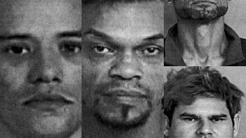 Alex J. Cortés Olivencia, Freddy Muñiz González, David A. Mercado Jiménez (arriba derecha) y Jimmy Acevedo Vélez (abajo derecha).