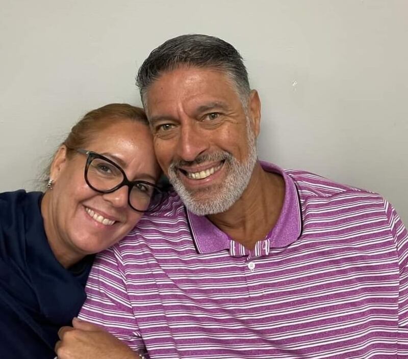 Piculín y su esposa Sylvia