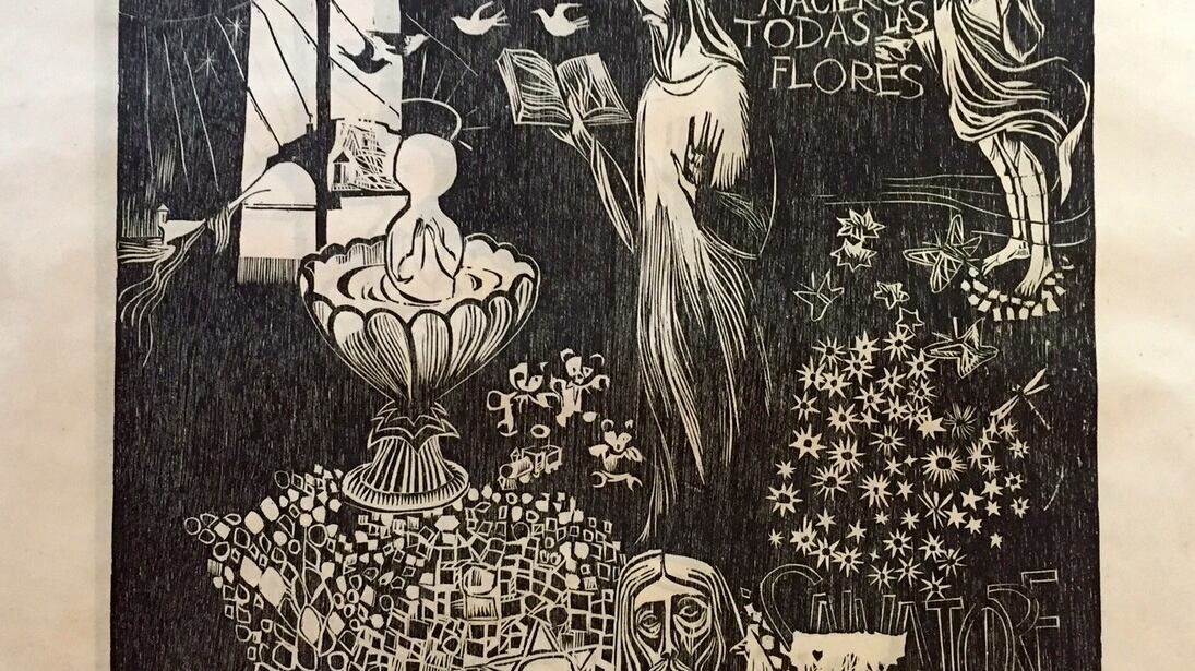 Grabado - El bautismo (Suministrada)