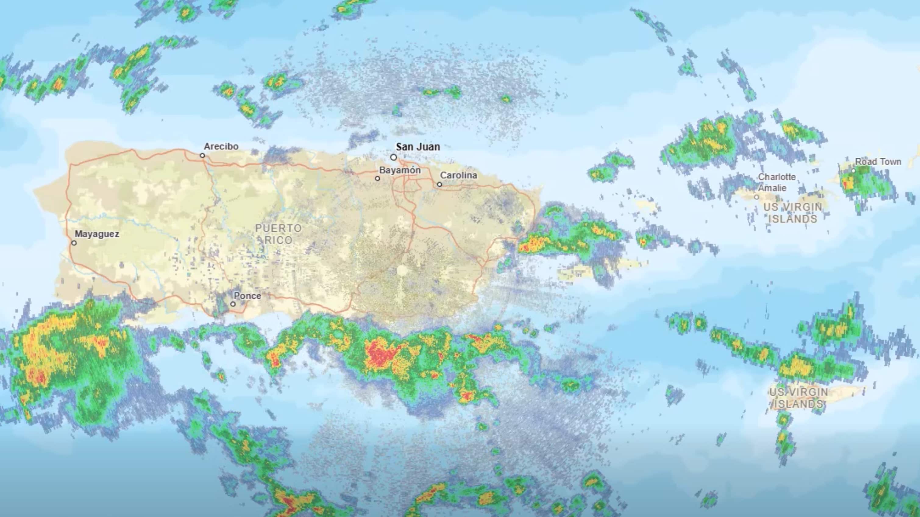 La probabilidad de lluvia es de 70 por ciento.