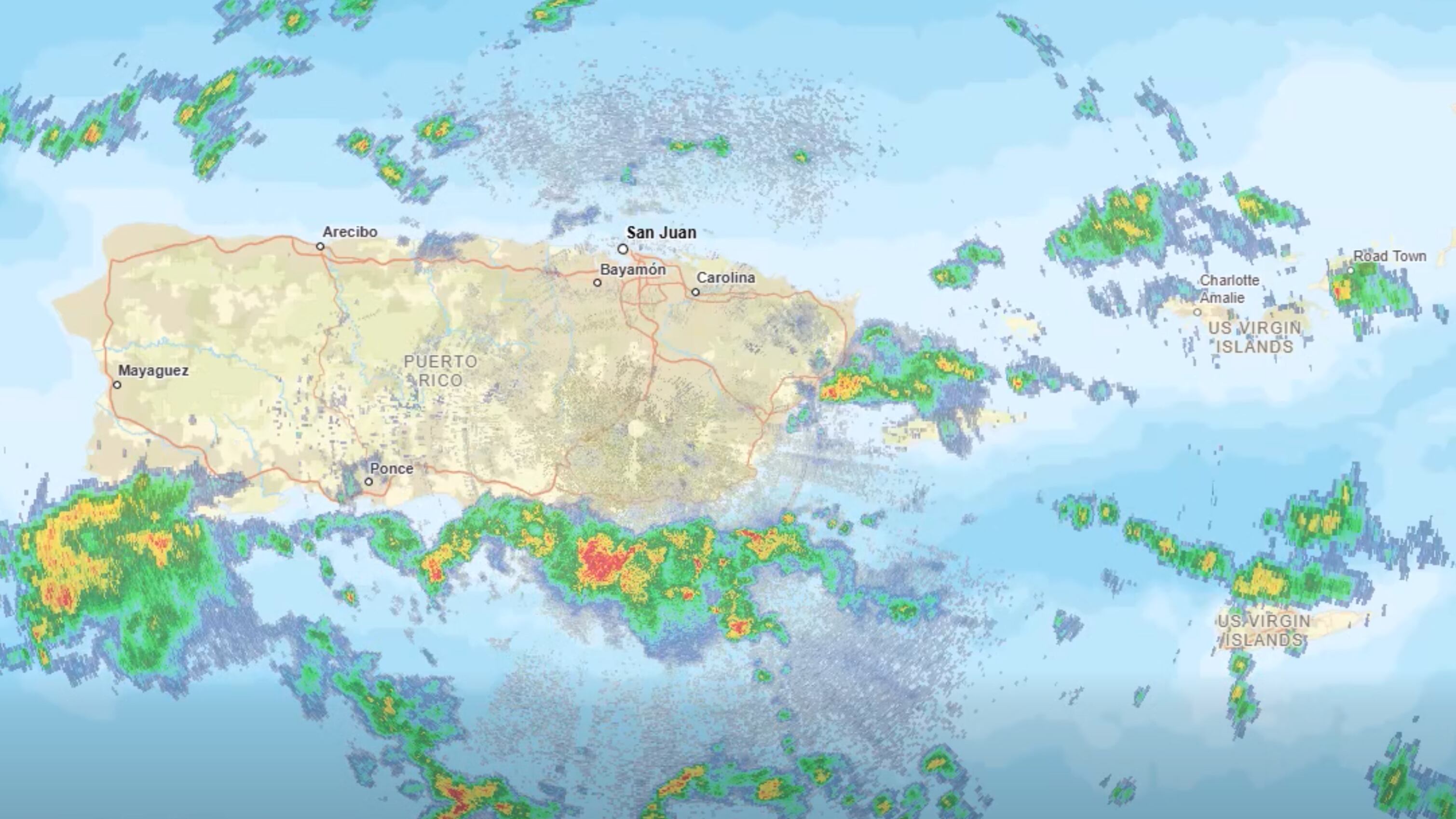 La probabilidad de lluvia es de 70 por ciento.
