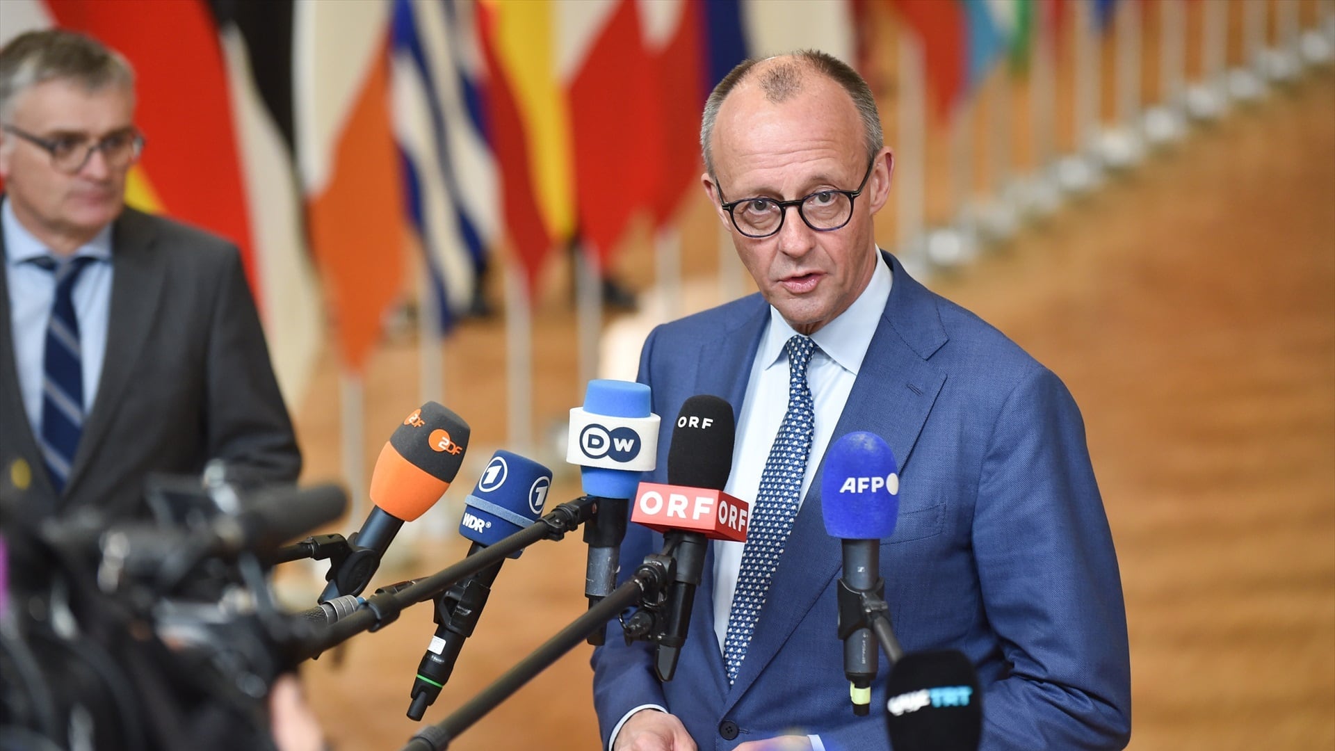 Cumbre UE.- Los líderes de la UE llaman a proteger las relaciones con EEUU "incluso si hoy es más difícil que nunca"