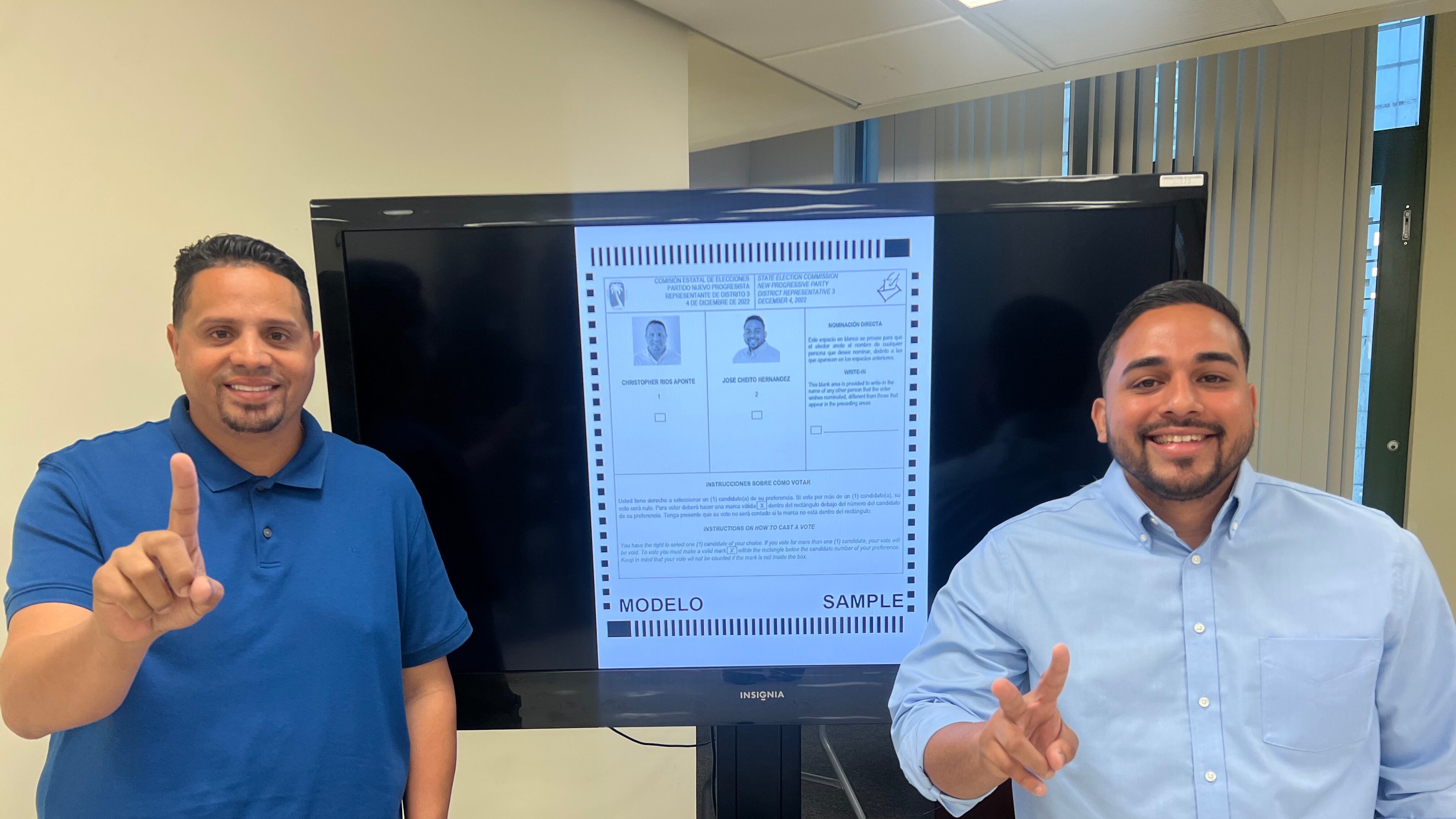 El primer cuadrante le corresponde a Christopher Ríos Aponte, mientras el segundo cuadrante a José “Cheíto Hernández Concepción.