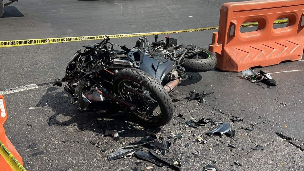 En el accidente de Ecatepec, dos mujeres resultaron lesionadas tras el impacto con la motocicleta.