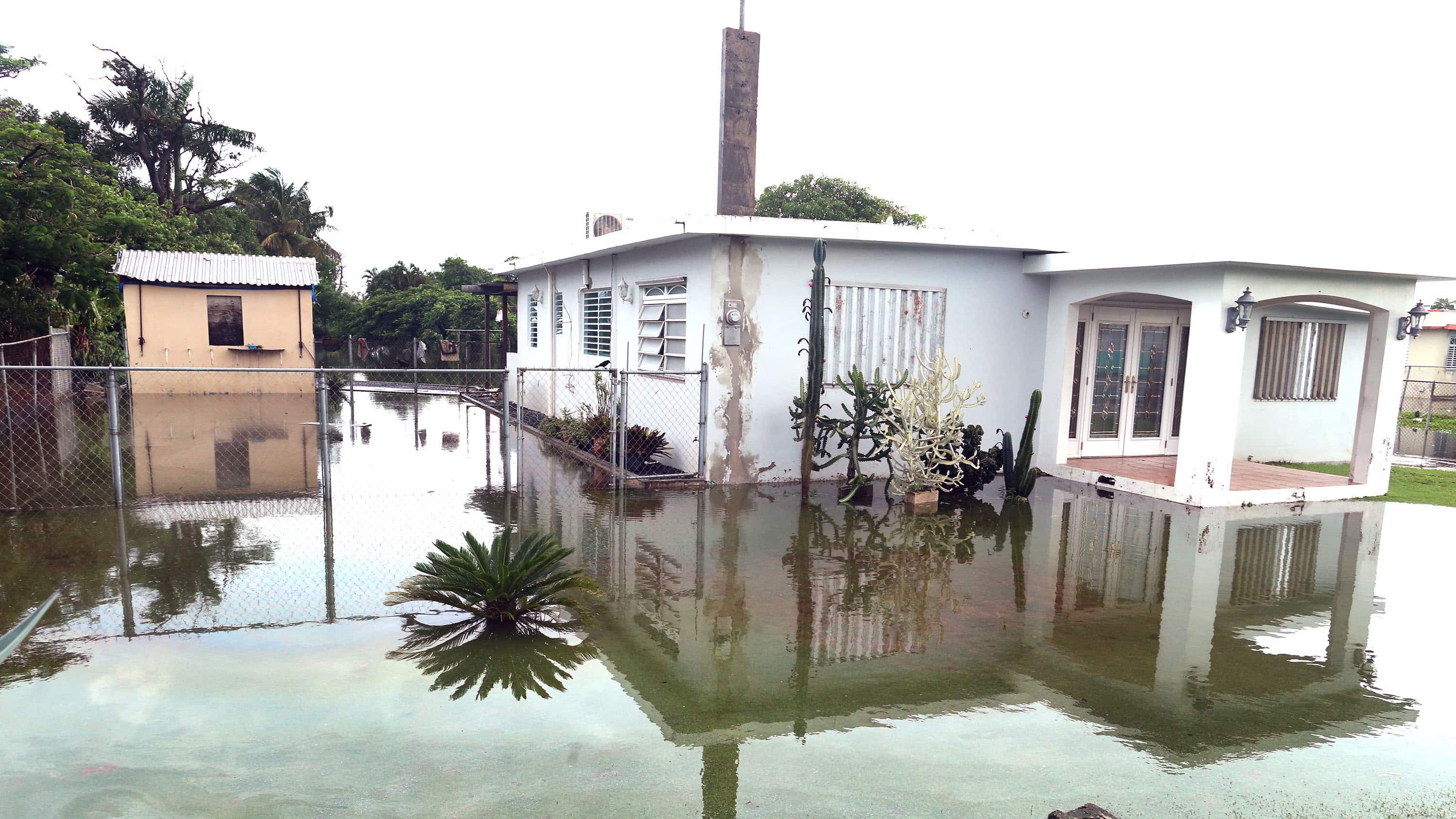 Las inundaciones durante las tormentas y marejadas son cada vez más patentes debido a los efectos del cambio climático en Puerto Rico.