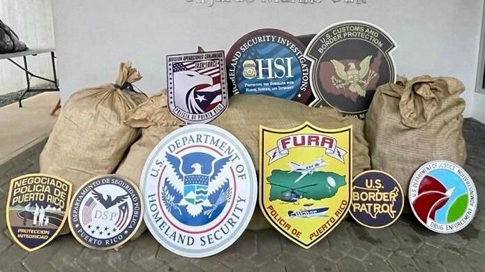 Se ocuparon 12 fardos de cocaína