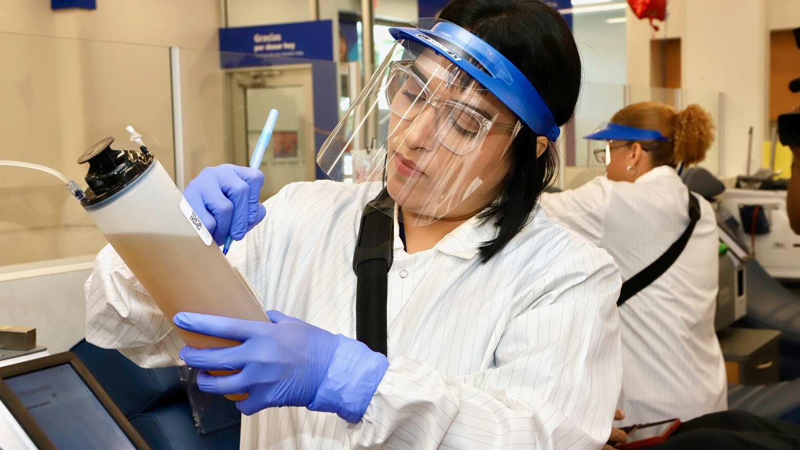 centro de recolección de plasma en San Juan