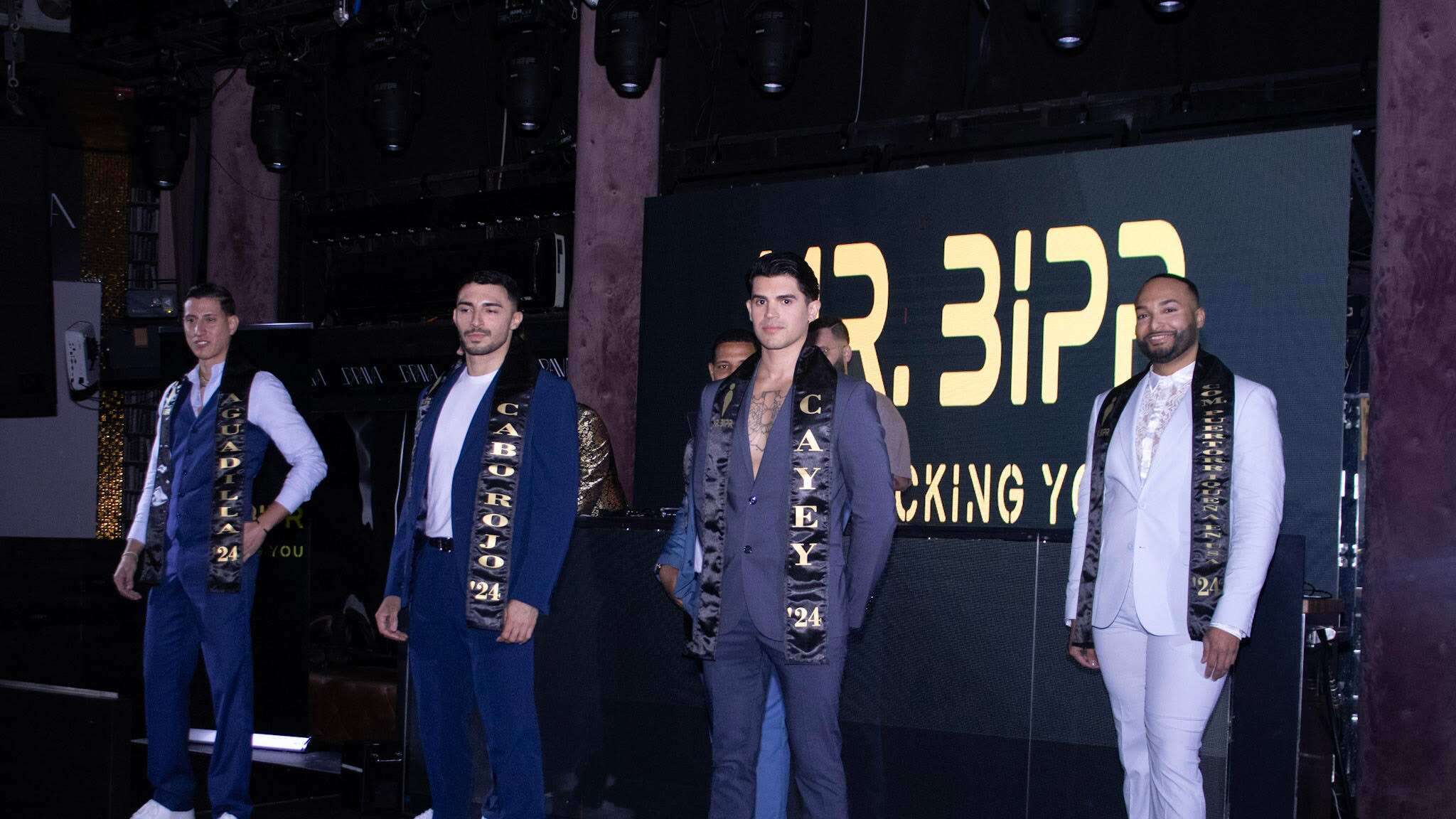 Candidatos del certamen Mister Beauty International Puerto Rico 2024.