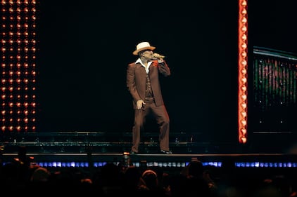 El exponente urbano, Rauw Alejandro, se presentó en el Coliseo de Puerto Rico.