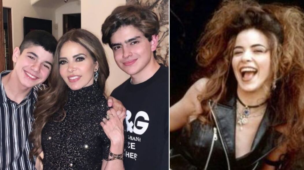 Gloria Trevi ha estado siempre presente en la educación de sus hijos