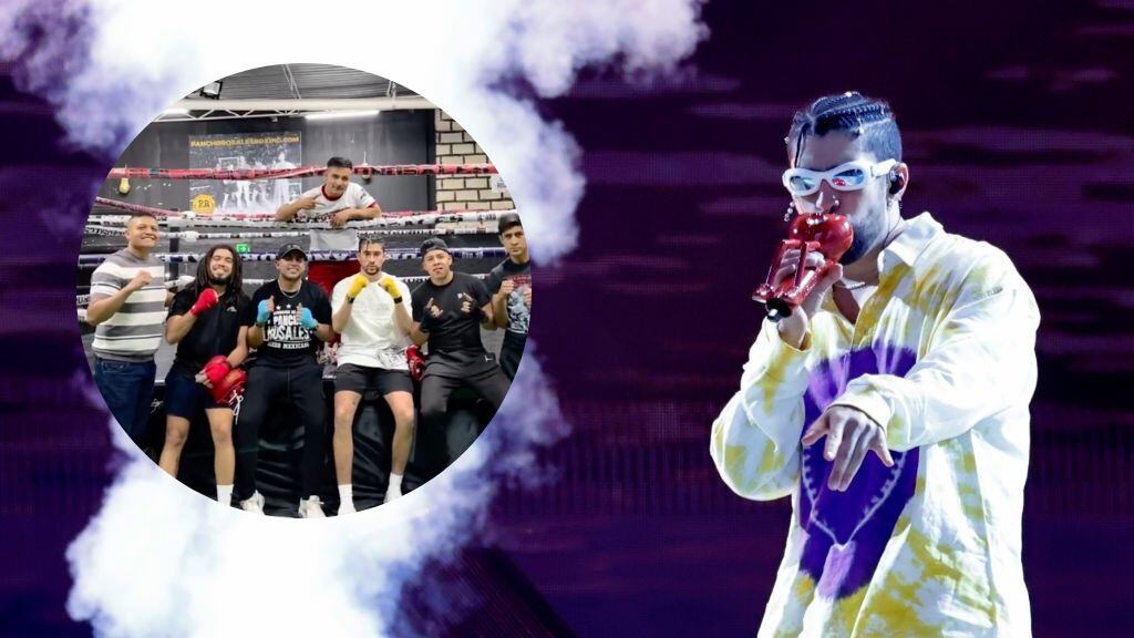 Bad Bunny convivió con algunos jóvenes boxeadores I Getty Images