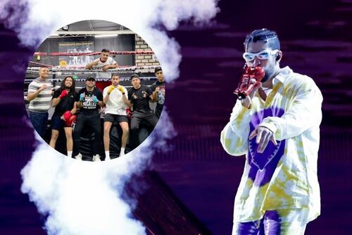 ¿Regresa a la WWE? Bad Bunny le mete al boxeo en México