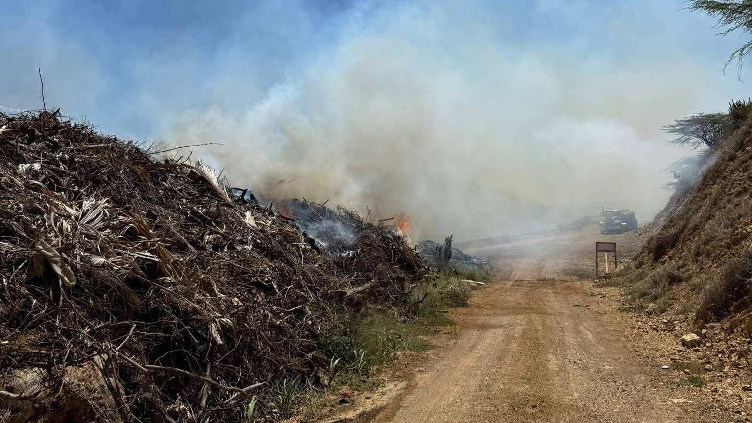 Extinguen fuego en vertedero de Cabo Rojo