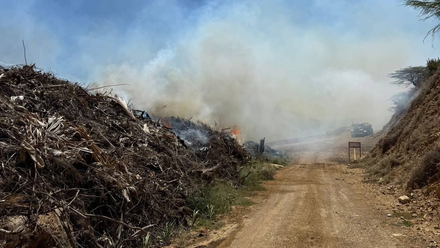 Extinguen fuego en vertedero de Cabo Rojo